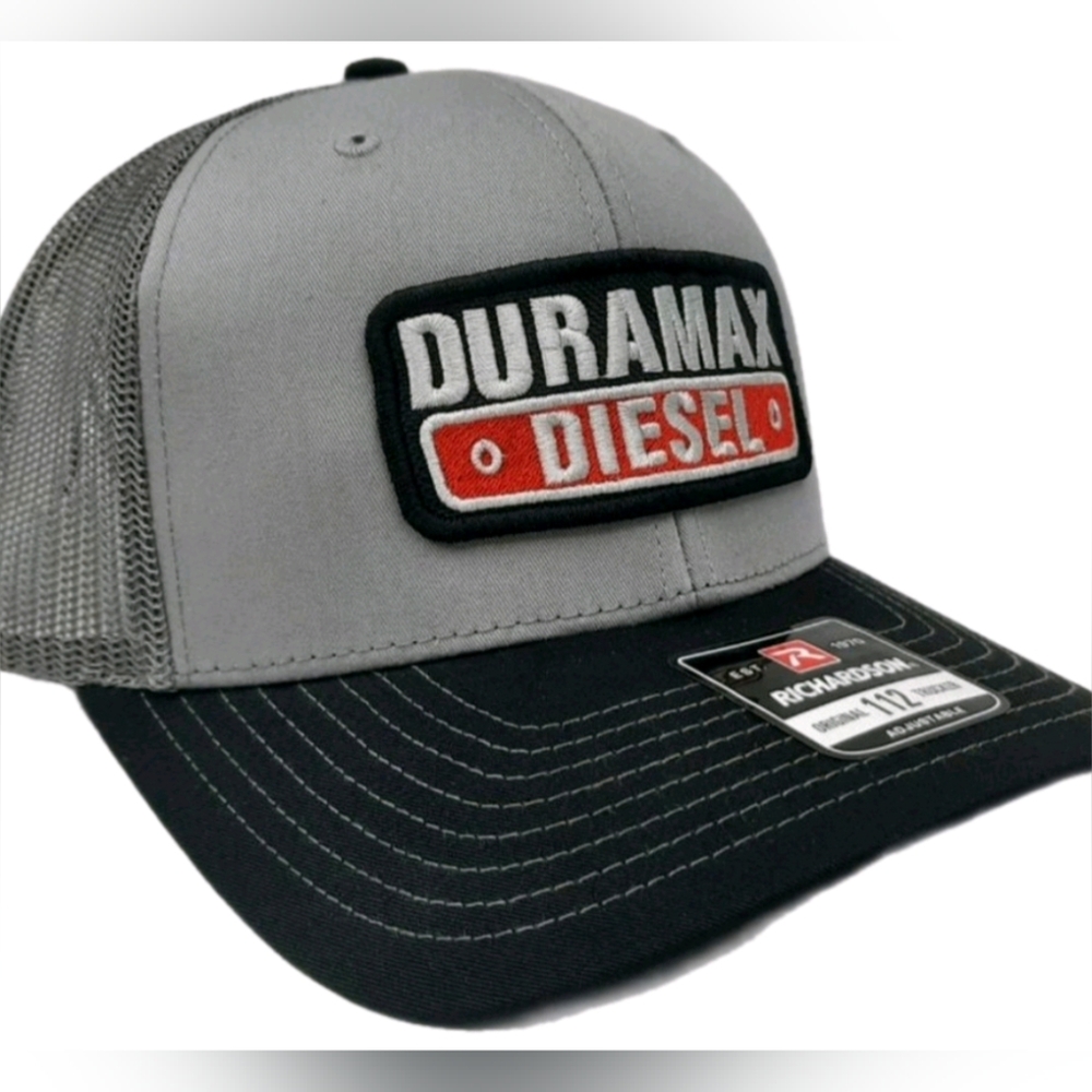 Duramax Richardson 112 Trucker Patch Hat Cap DMax Dirtymax Diesel Power Retro Vi